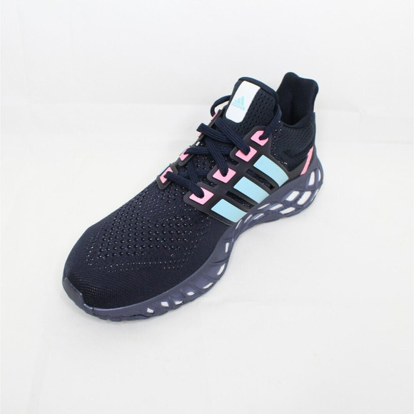 Adidas Ultraboost WEB DNA Running Shoes Navy Blue Pink Men's GX2133 New - Picture 4 of 7